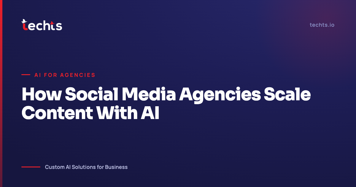 How Social Media Agencies Scale Content With AI (Without Hiring More People)